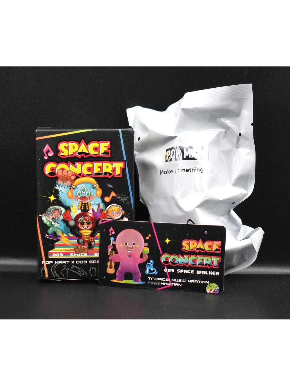 Pop Mart Space Concert 009 Space Walker Tropical Music Martian Figure (A16)